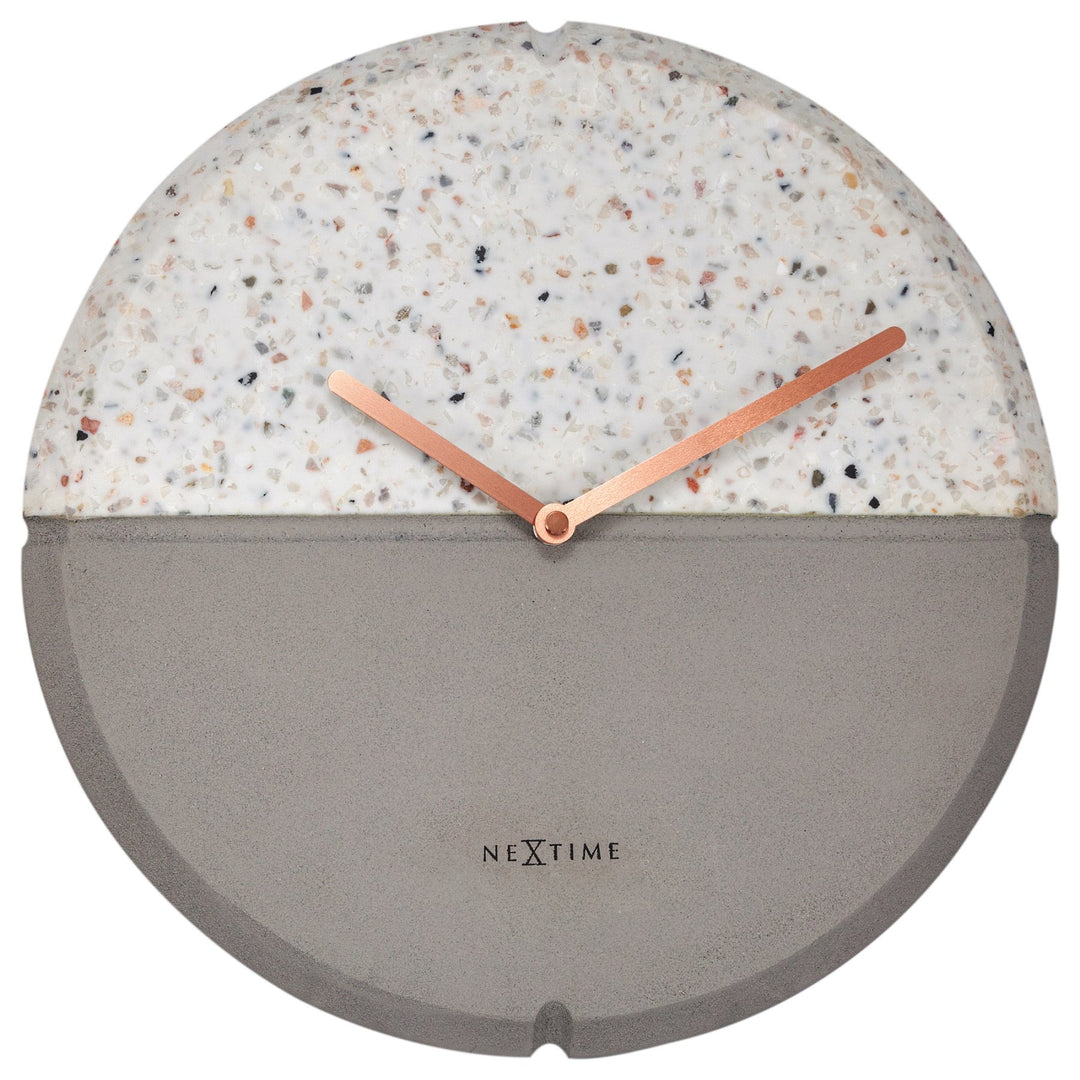 NeXtime Conrazzo Concrete Wall Clock 32cm 573516 1