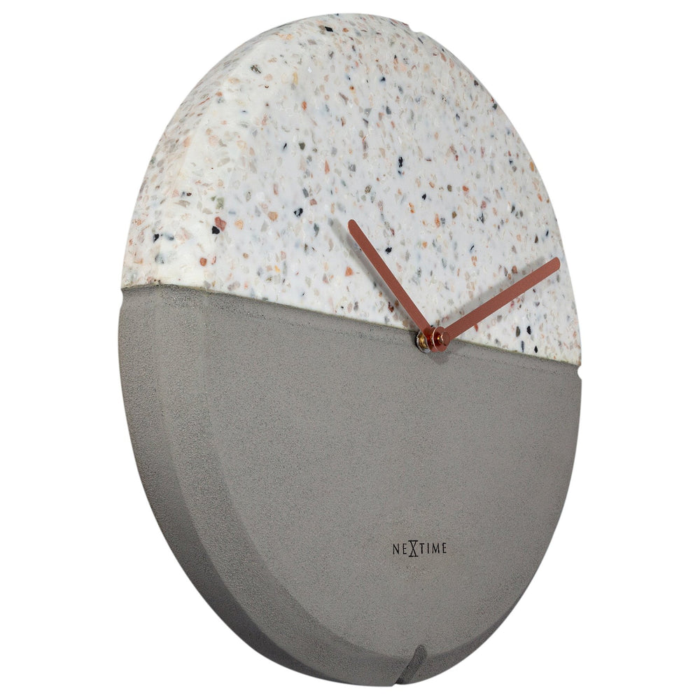 NeXtime Conrazzo Concrete Wall Clock 32cm 573516 2