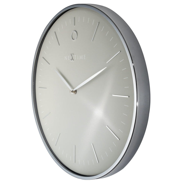 NeXtime Glamour Wall Clock Silver 40cm 573235GS 3