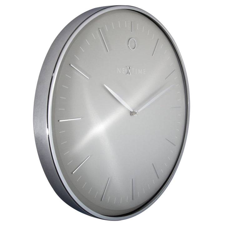 NeXtime Glamour Wall Clock Silver 40cm 573235GS 4