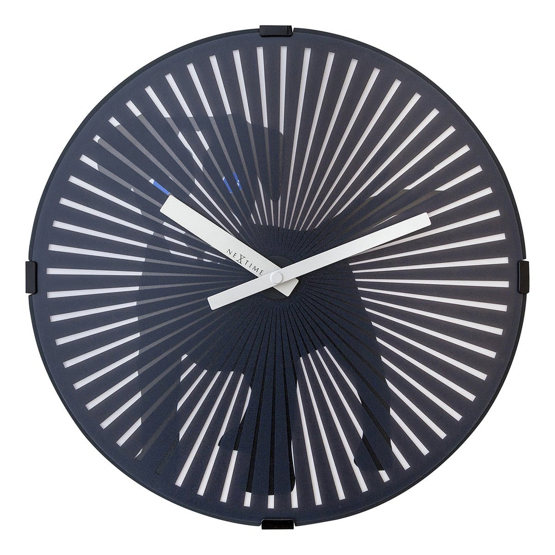 NeXtime Motion Dog Wall Clock Black 31cm 573225 1
