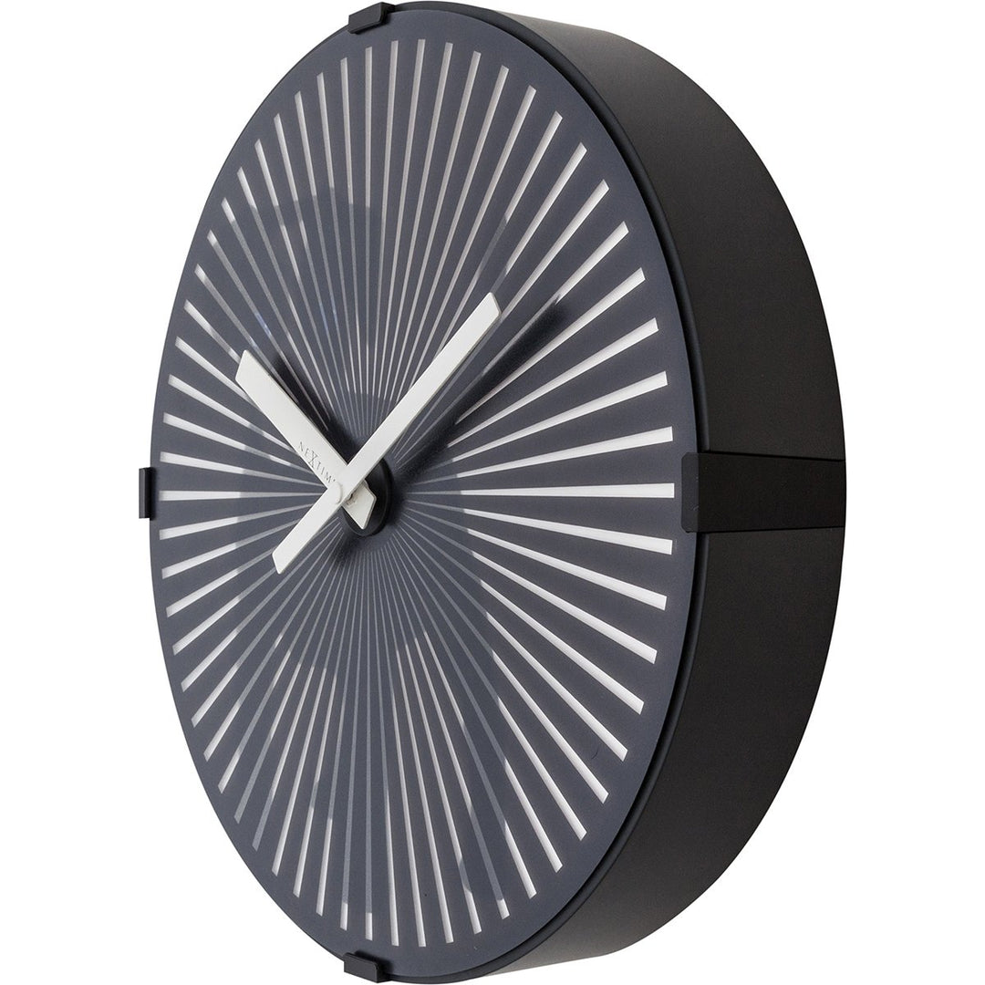 NeXtime Motion Dog Wall Clock Black 31cm 573225 3