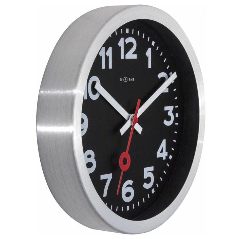 NeXtime Numerical Station Wall Clock Black 35cm 573999ARZW 6