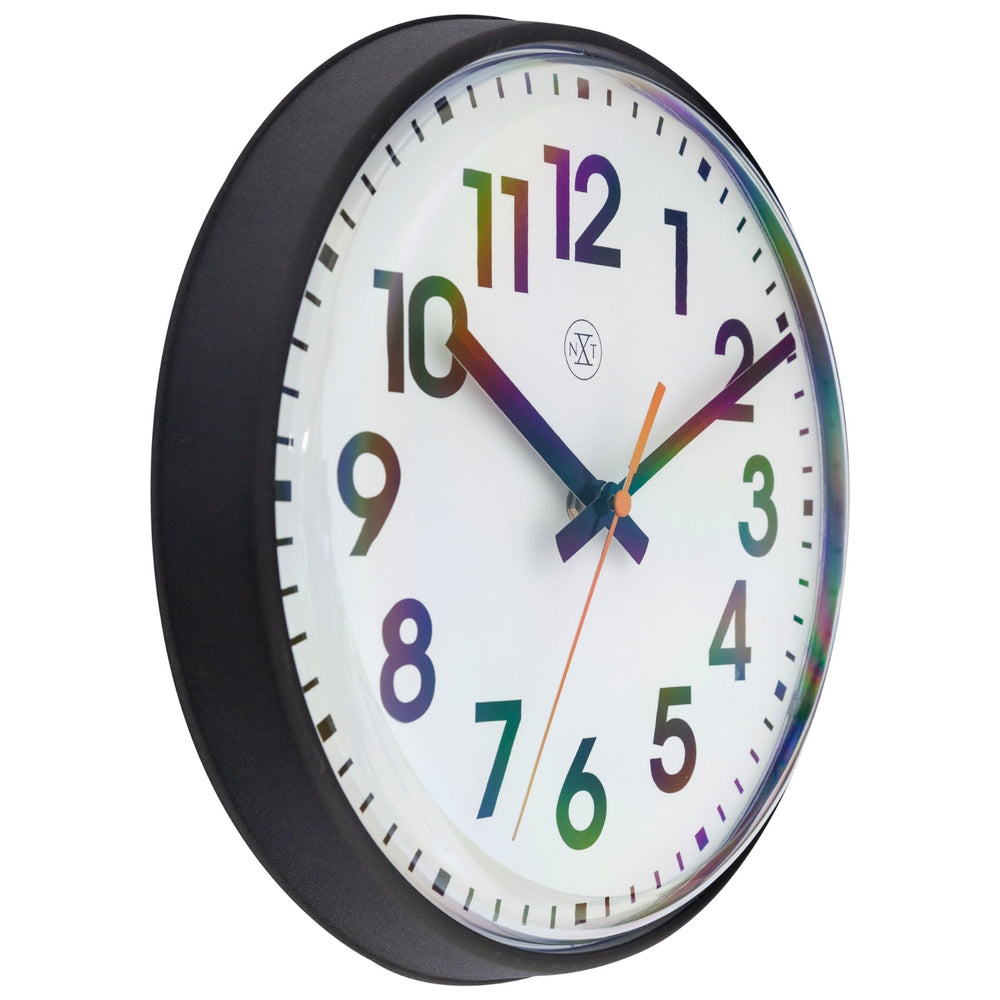 NeXtime Peter Classic Bold Wall Clock Black 26cm 577367ZW 2