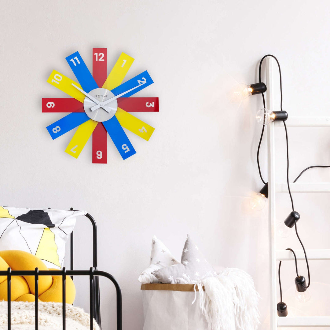 NeXtime Plexi Wall Clock Multicolour 40cm 573285DI 8