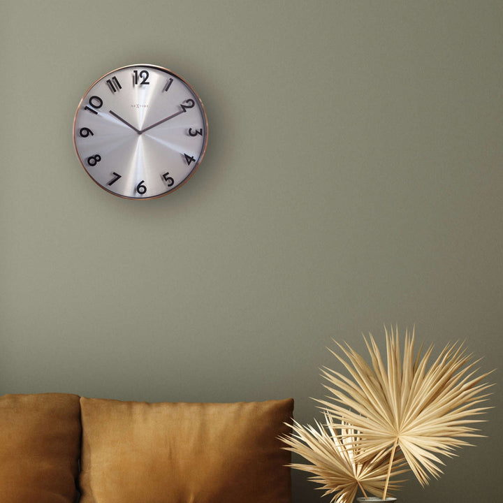 NeXtime Reflection Wall Clock Silver 40cm 573289CO 7