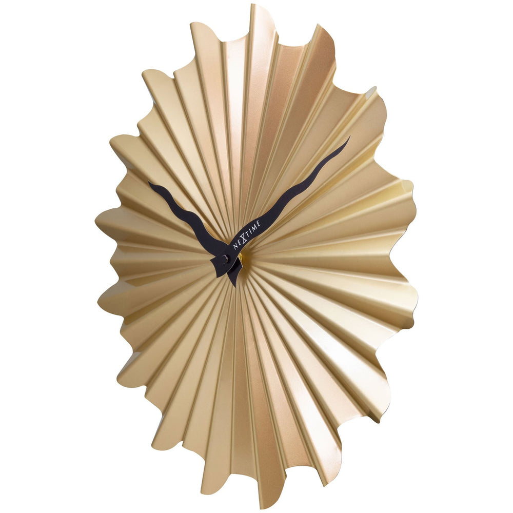 NeXtime Sunny Wall Clock Gold 40cm 573286GO 2