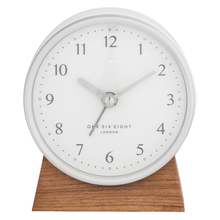 One Six Eight London Nina Alarm Clock White 12cm 31004 3