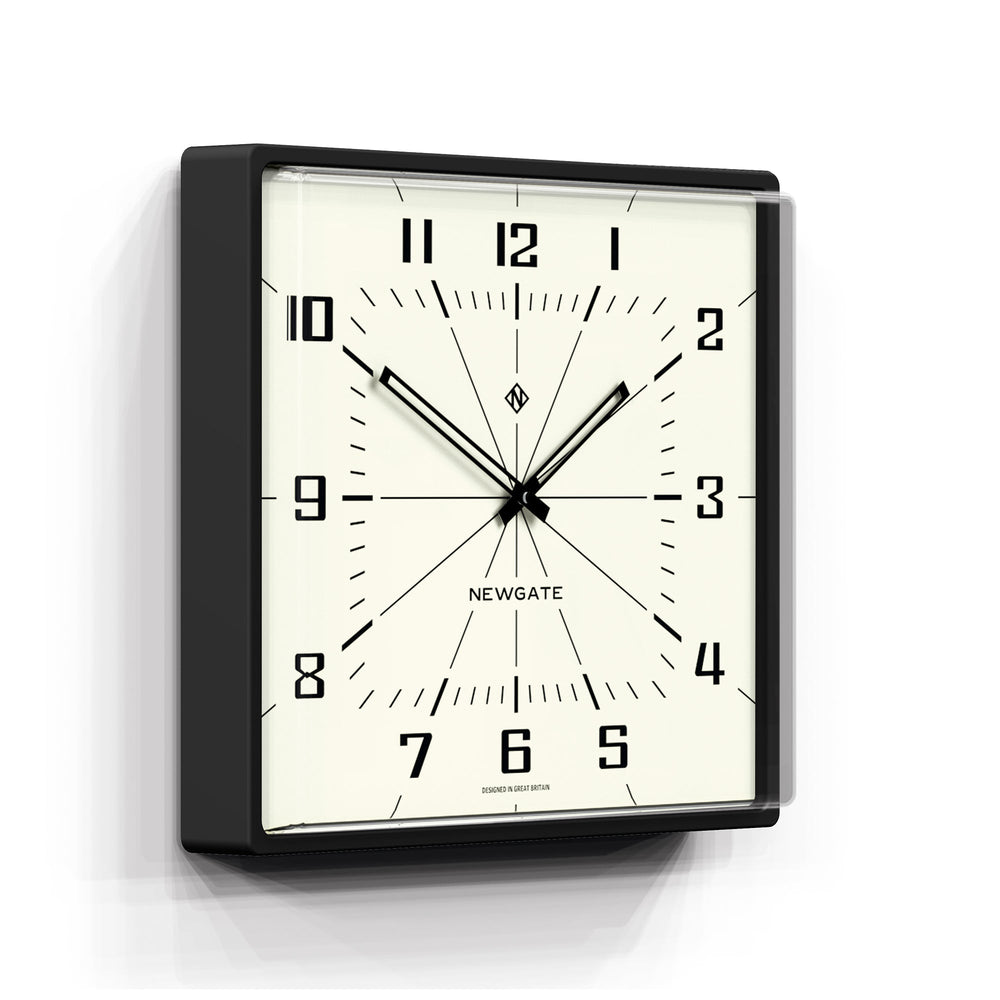 Newgate Box Office Black Retro Wall Clock 42cm NGBOXOF196CK 2