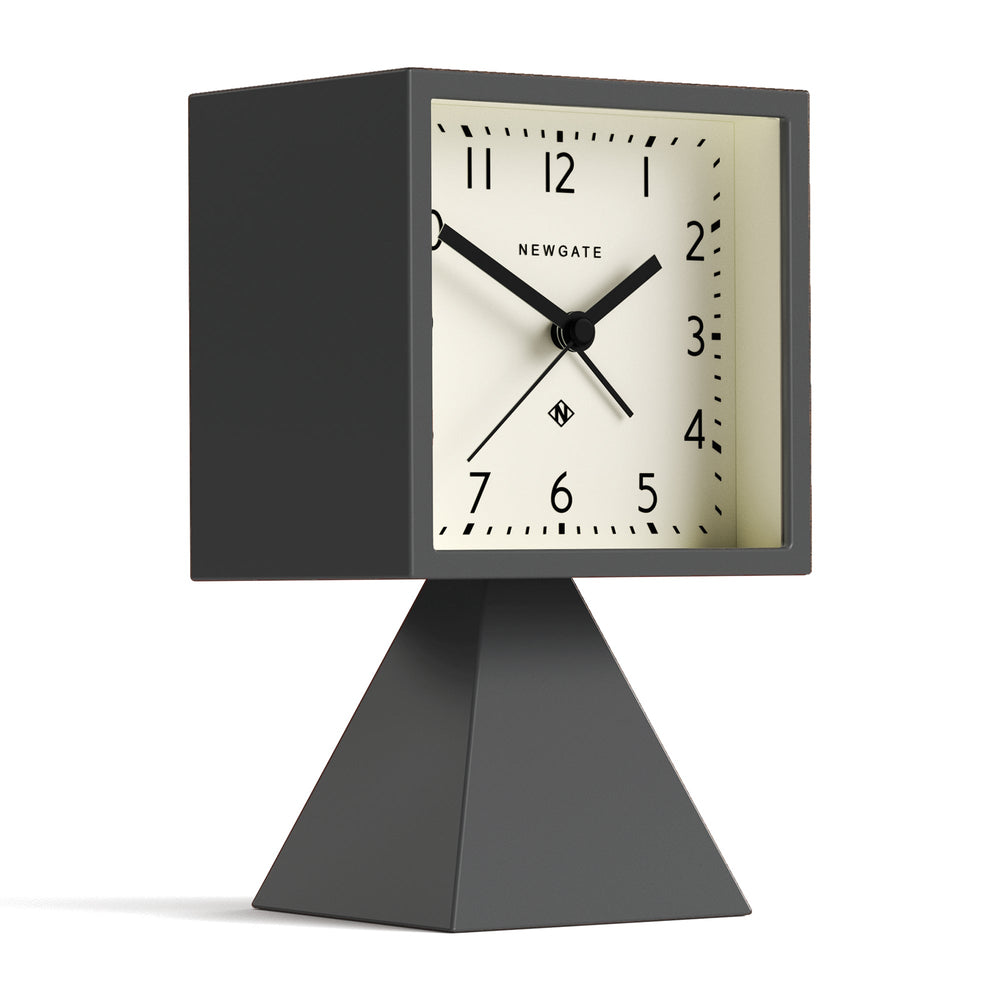 Newgate Brian Alarm Clock Moonstone Grey 17cm NGALM/BRIA410BGY 2
