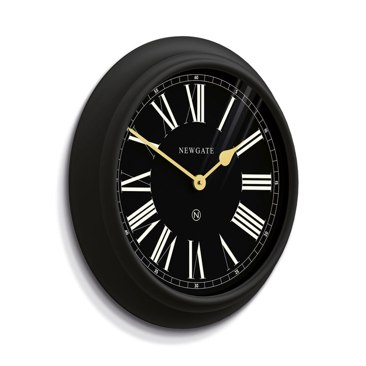 Newgate Chocolate Shop Wall Clock Black 50cm NGCHOC435CK 4