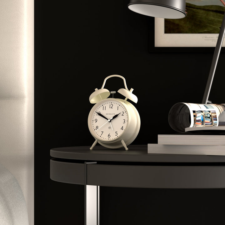 Newgate Covent Garden Twin Bell Alarm Clock White 17cm NGCGAM587LW 4