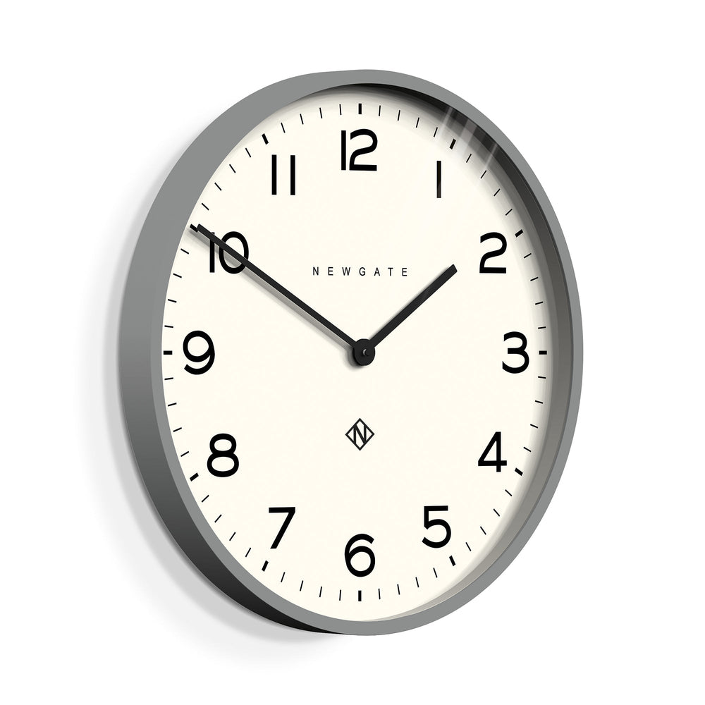 Newgate Echo Number One Wall Clock Posh Grey 54cm NGNUMONE149PGY 2