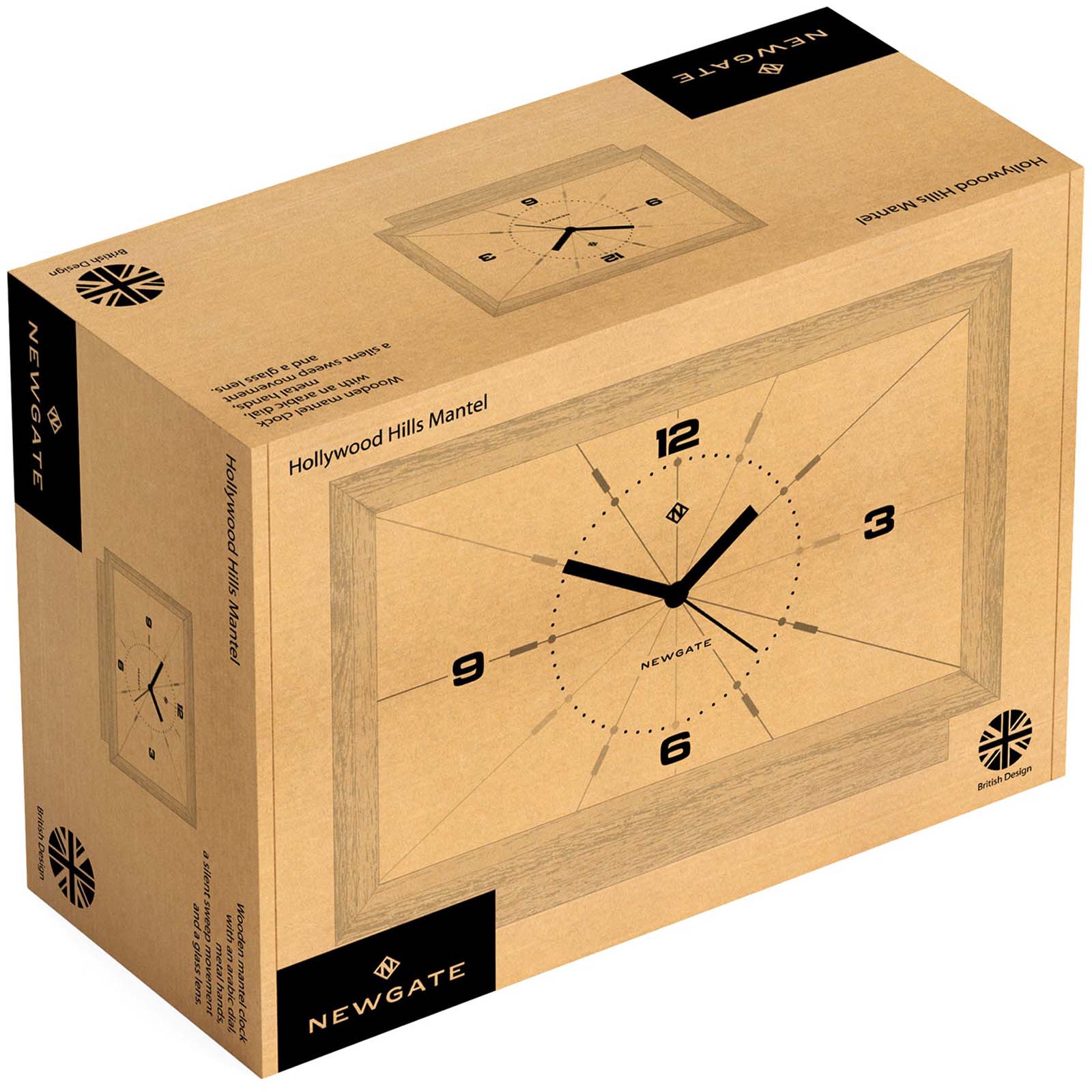 Neefate Clock Buy Newgate Hollywood Hills Mantel Clock 25cm Online – Oh Clocks