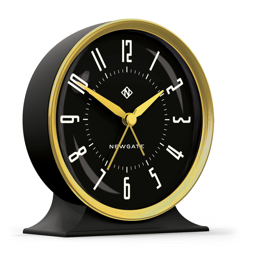 Newgate Hotel Art Deco Alarm Clock Black 13cm NGHOTE527CK 2