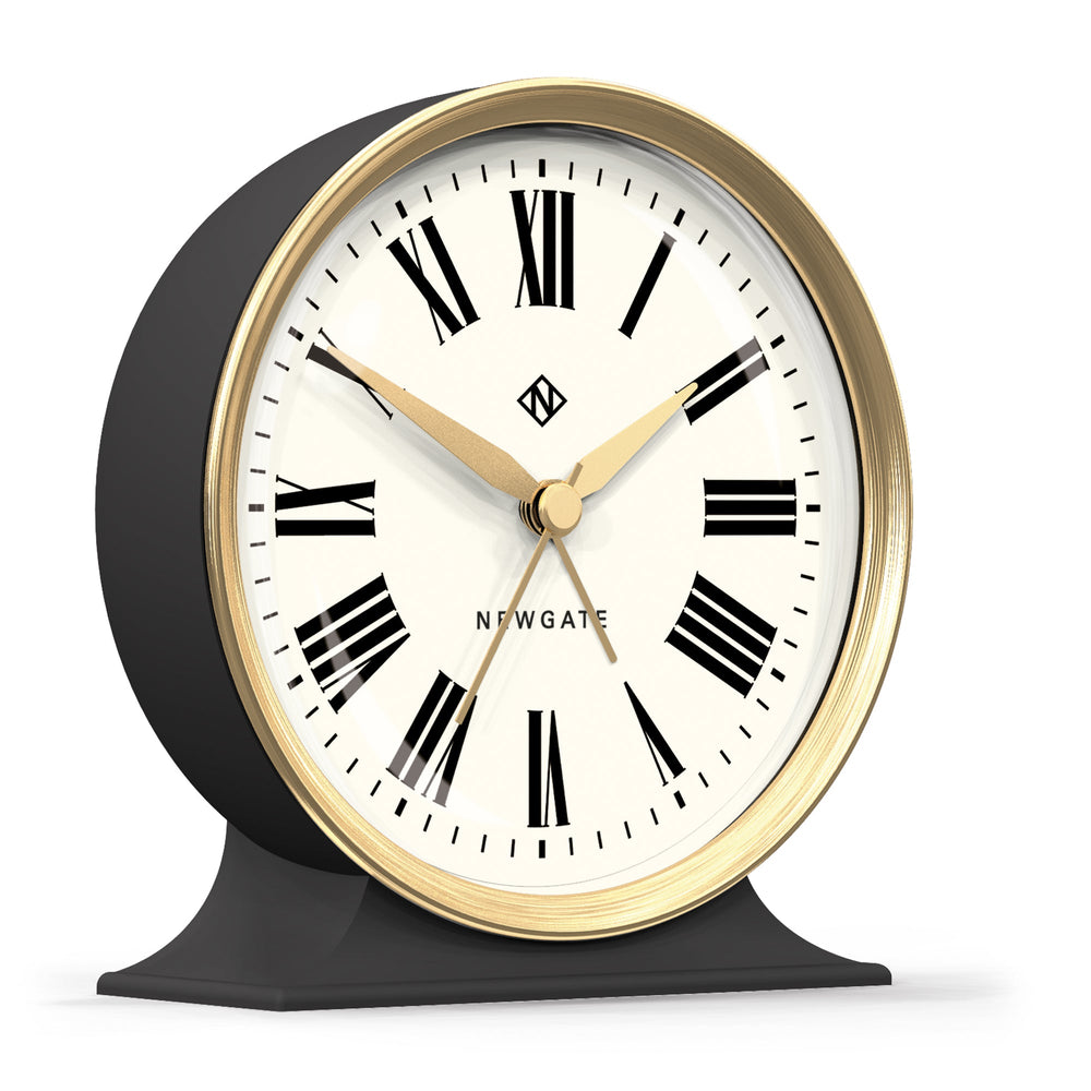 Newgate Hotel Art Deco Alarm Clock Moonstone Grey 13cm NGHOTE455BGY 2