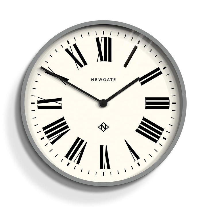 Newgate Italian Number One Wall Clock Posh Grey 54cm NGNUMONE148PGY 1