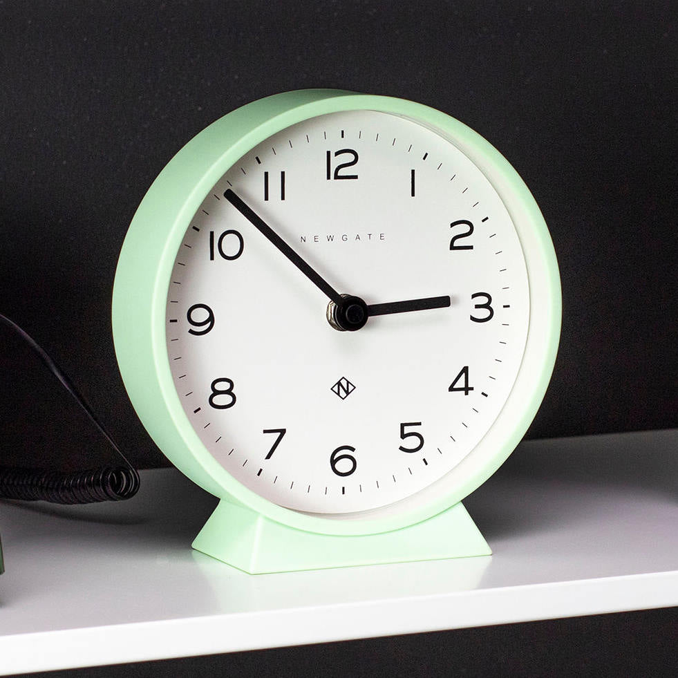 Newgate M Mantel Clock Neo Mint 17cm NGMMAN678NM 3