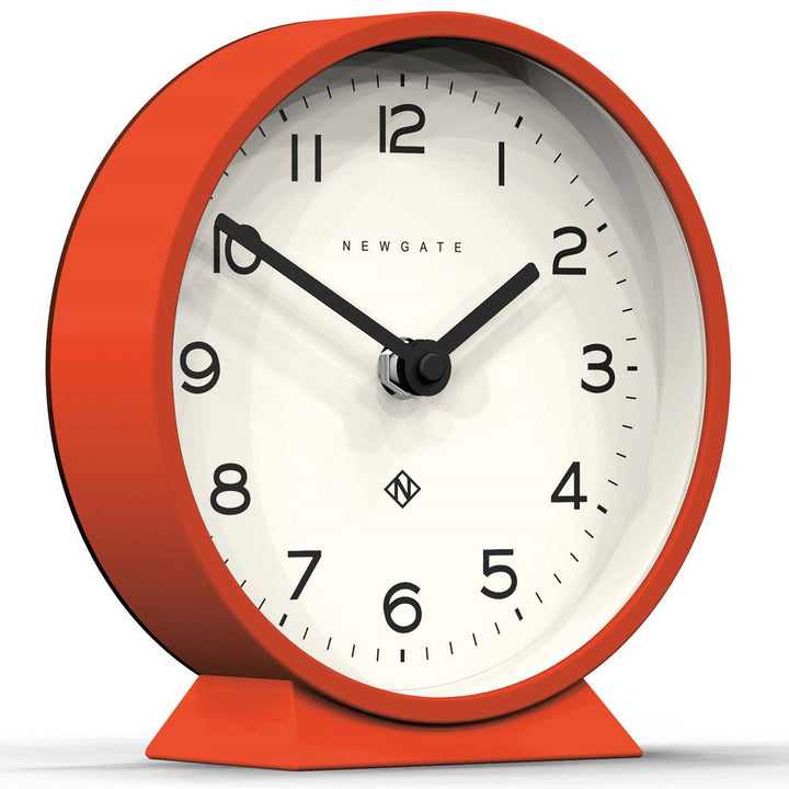 Newgate M Mantel Clock Orange 17cm NGMMAN678PO 2