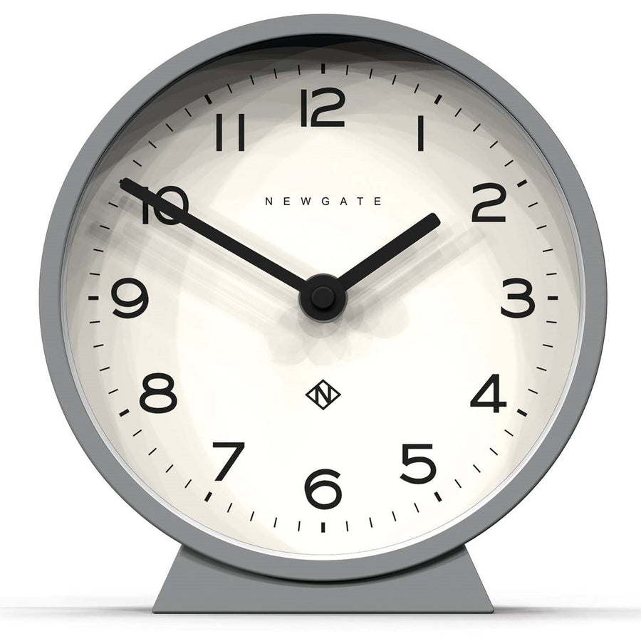 Newgate M Mantel Clock Posh Grey 17cm NGMMAN678PGY 1