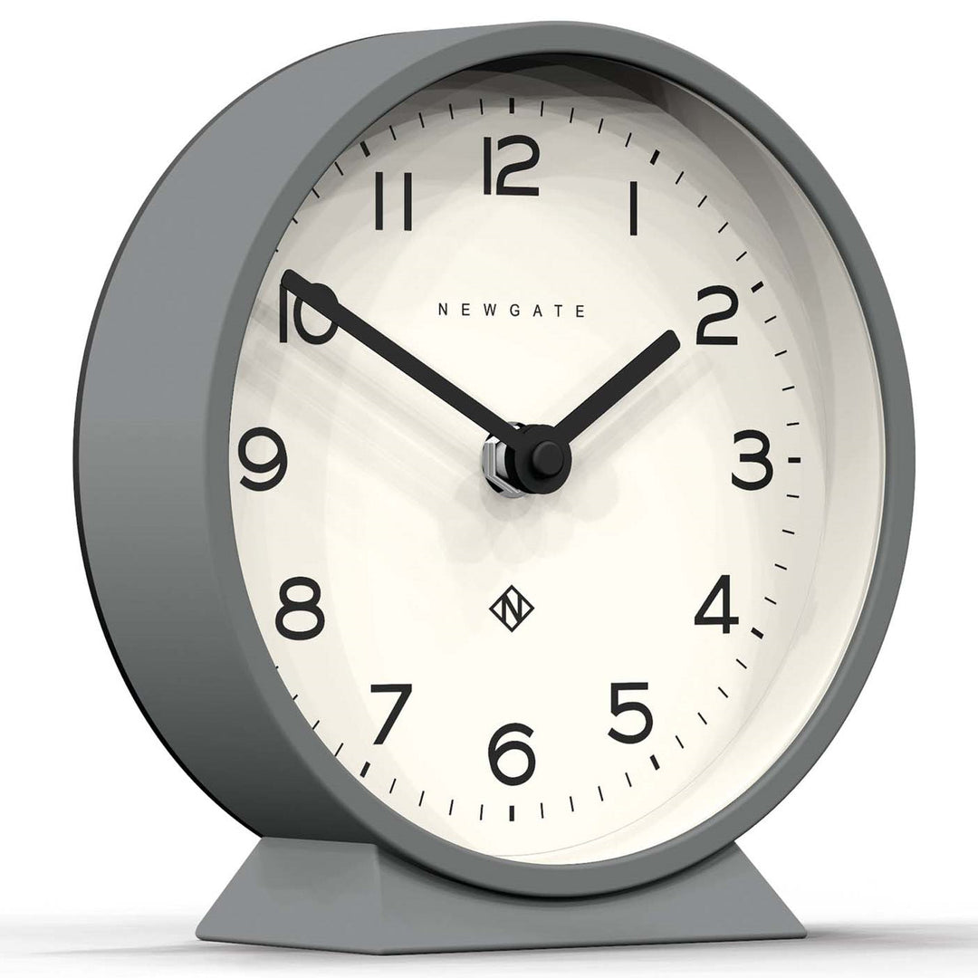 Newgate M Mantel Clock Posh Grey 17cm NGMMAN678PGY 2
