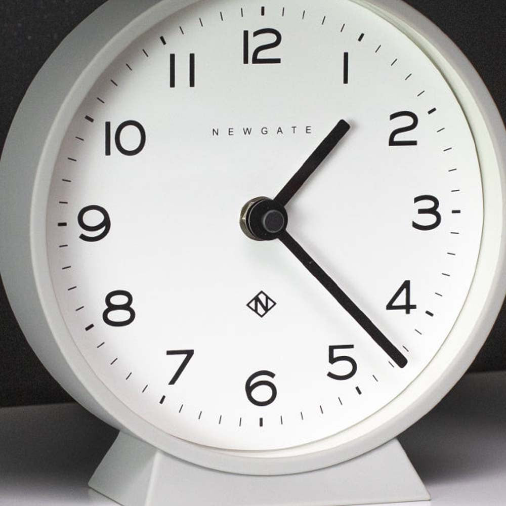 Newgate M Mantel Clock Posh Grey 17cm NGMMAN678PGY 4