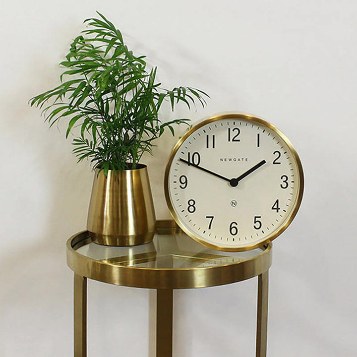 Newgate Master Edwards Wall Clock Radial Brass 30cm NGLUGG371RAB 7