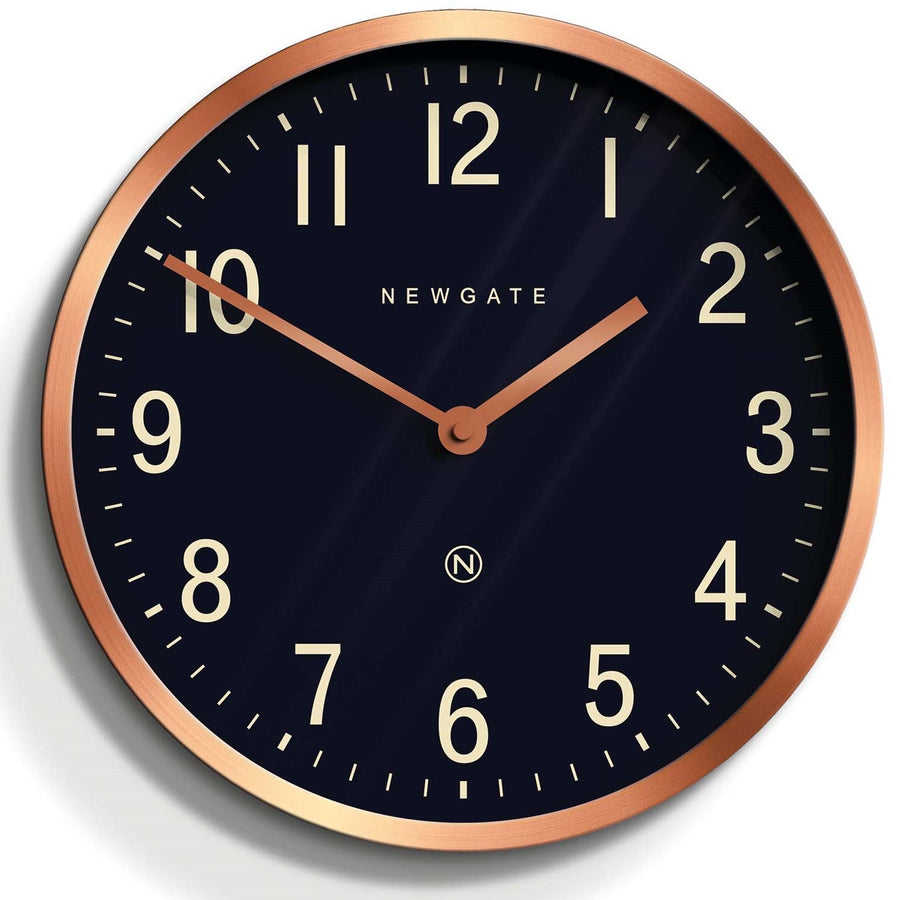 Newgate Master Edwards Wall Clock Radial Copper 30cm NGLUGG372RAC 1