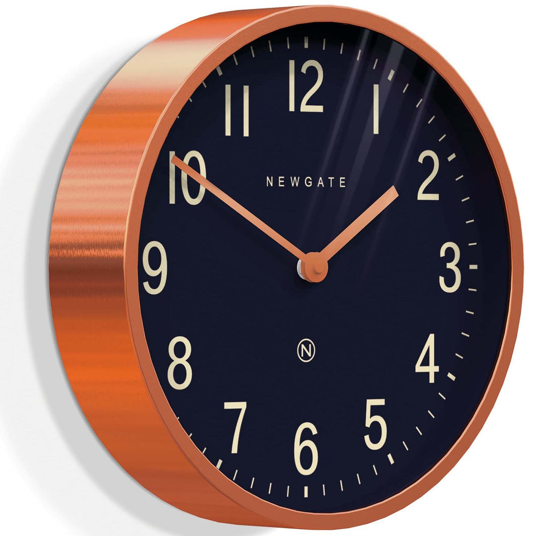 Newgate Master Edwards Wall Clock Radial Copper 30cm NGLUGG372RAC 2