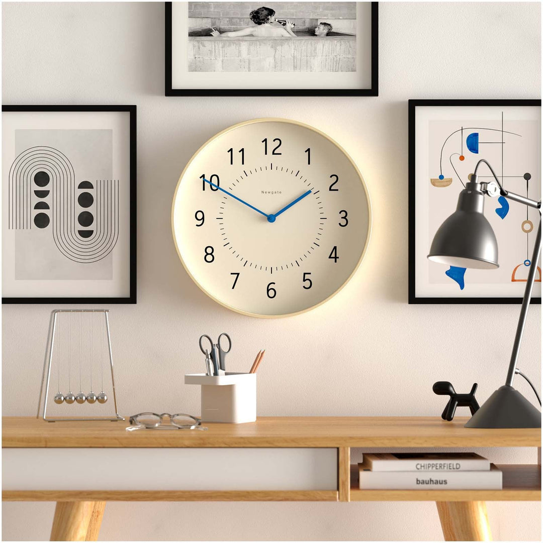 Newgate Monopoly Plywood Wall Clock Blue Hands 41cm NGMON264PLY40ICE 3
