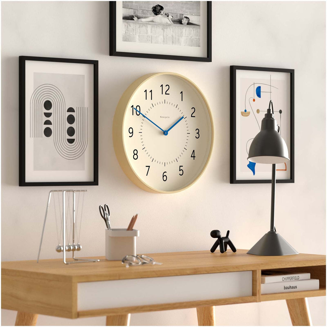 Newgate Monopoly Plywood Wall Clock Blue Hands 41cm NGMON264PLY40ICE 4