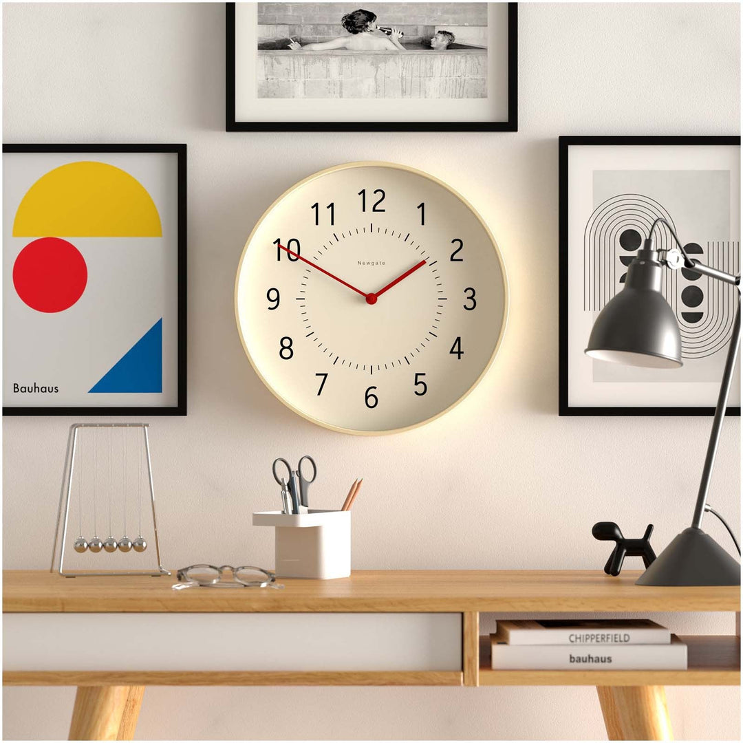 Newgate Monopoly Plywood Wall Clock Red Hands 41cm NGMON264PLY40FR 3