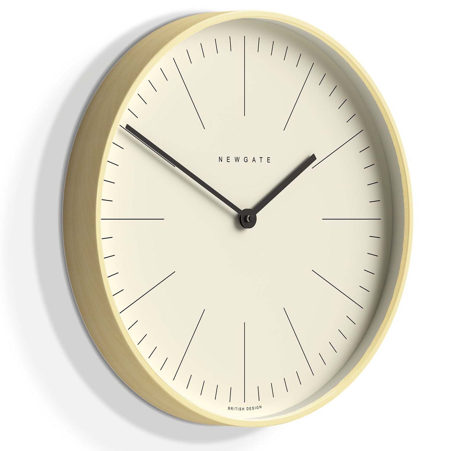 Buy Newgate Mr Clarke Pale Wood Wall Clock Marker Dial 40 41cm – Oh Clocks