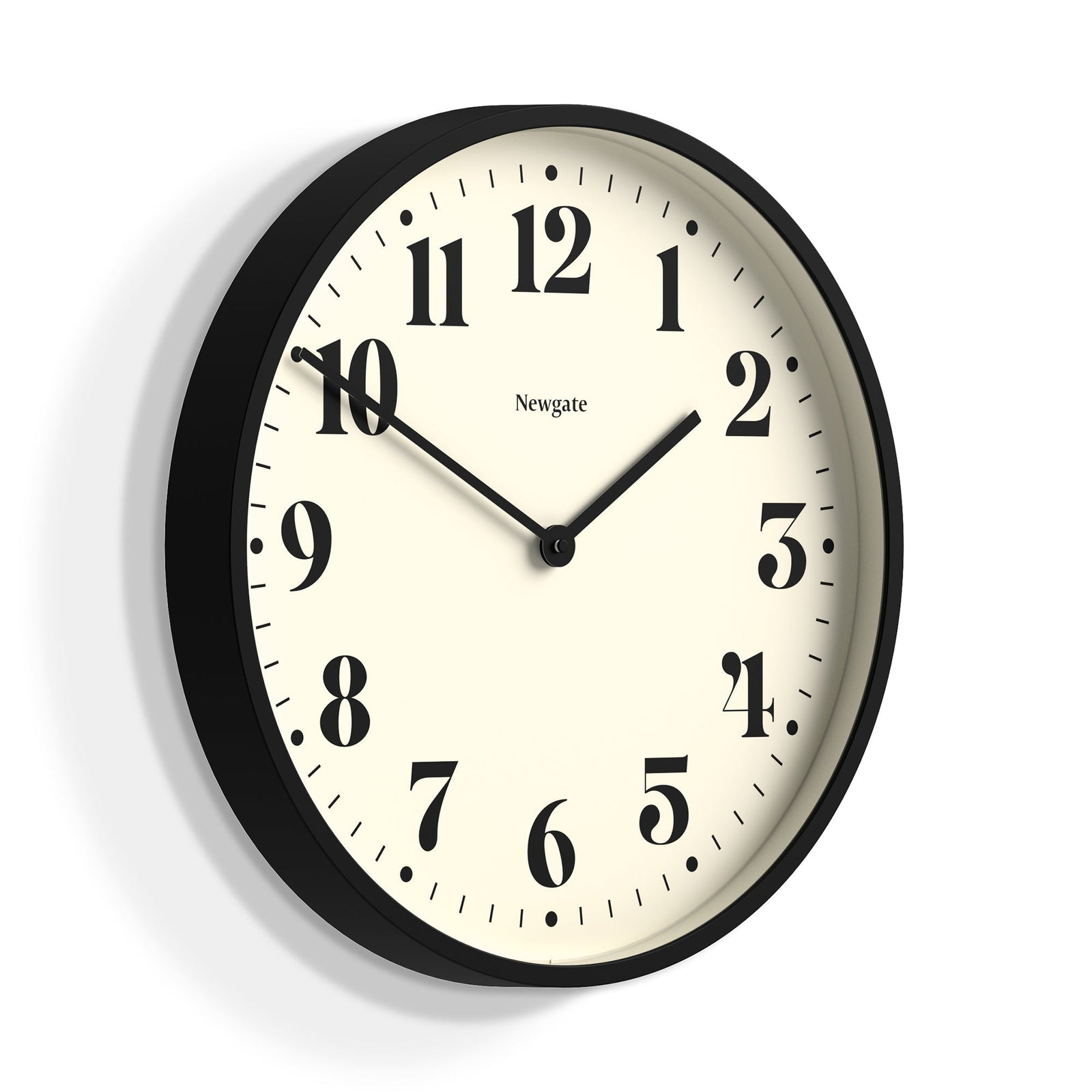 Newgate Number Two Wall Clock Black 45cm NGNUMTWO240K 2