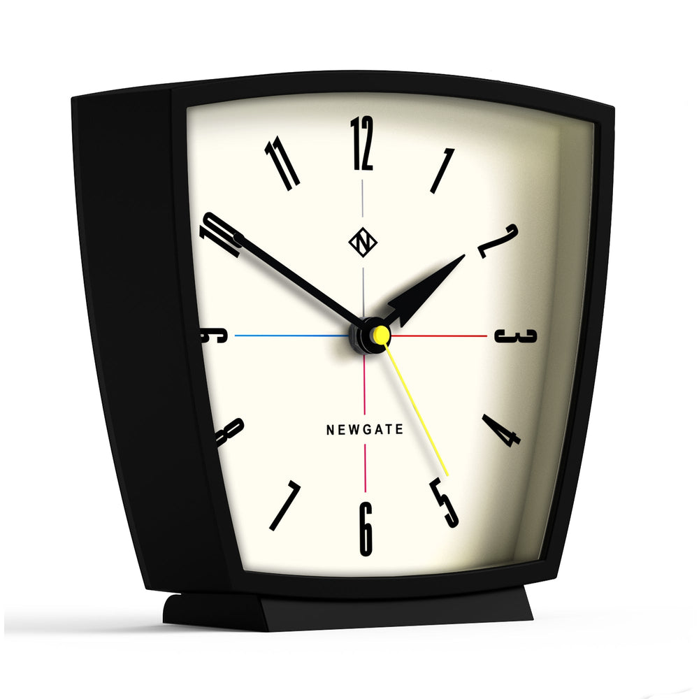 Newgate Odyssey Black Mantel Clock 21cm NGMAN/ODY220K 2