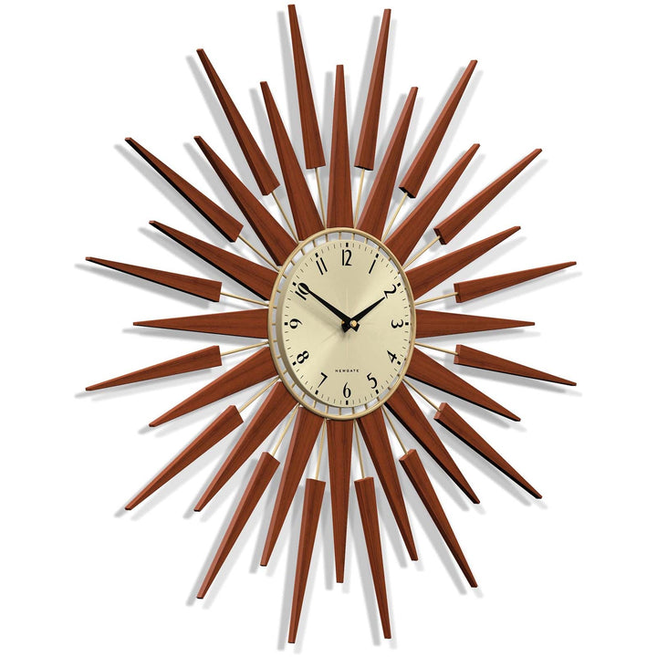 Newgate Pluto Sunburst Wall Clock 67cm NGPLUTOG 2