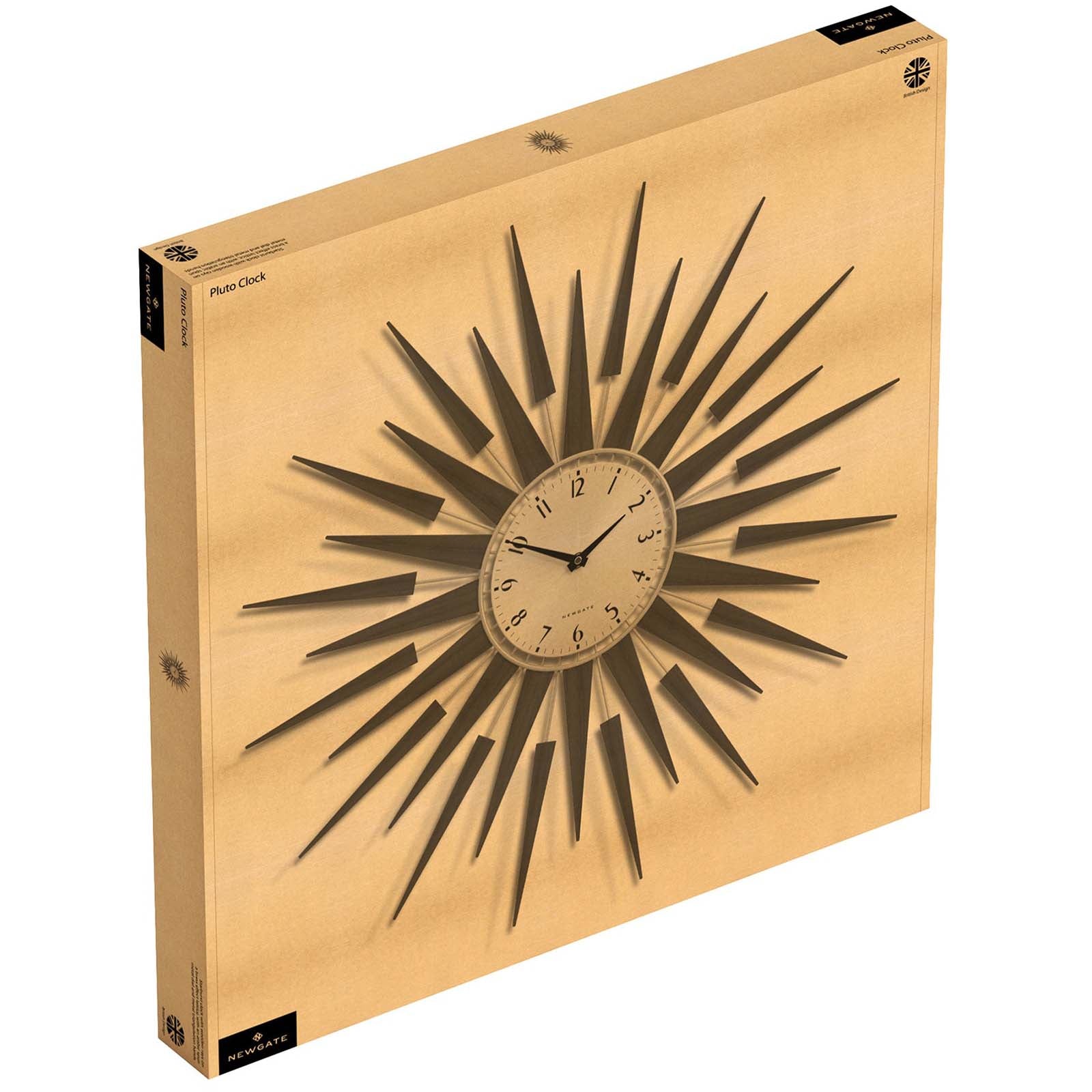 Buy Newgate Pluto Sunburst Wall Clock 67cm Online – Oh Clocks