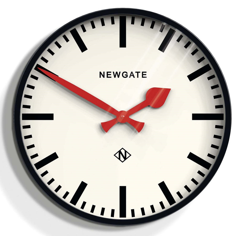Newgate Putney Wall Clock Black 45cm NGPUT390K 1