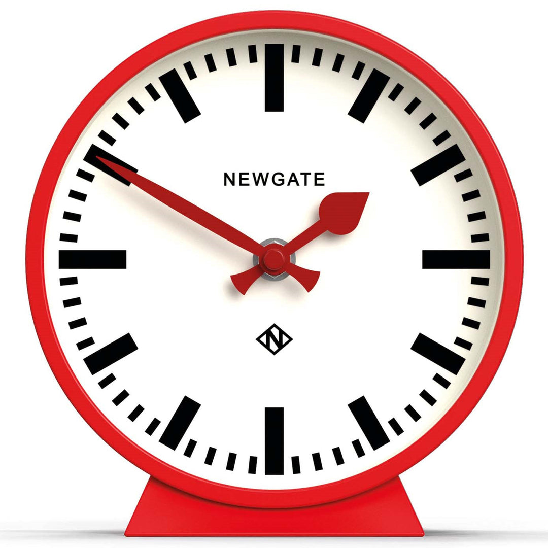 Newgate Railway Mantel Clock Fire Engine Red 17cm NGMMAN390FER 1
