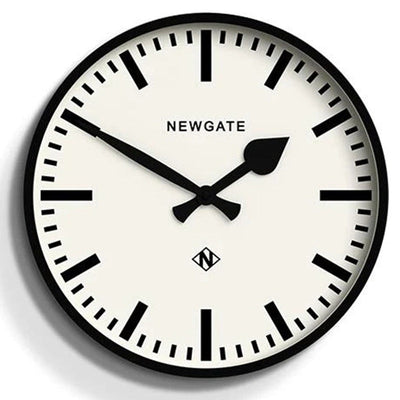 Newgate Empire State Wall Clock-Black