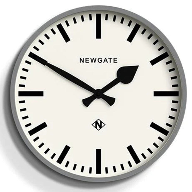 Newgate Railway Wall Clock Grey 38cm NGNUMTHR390PGY 4