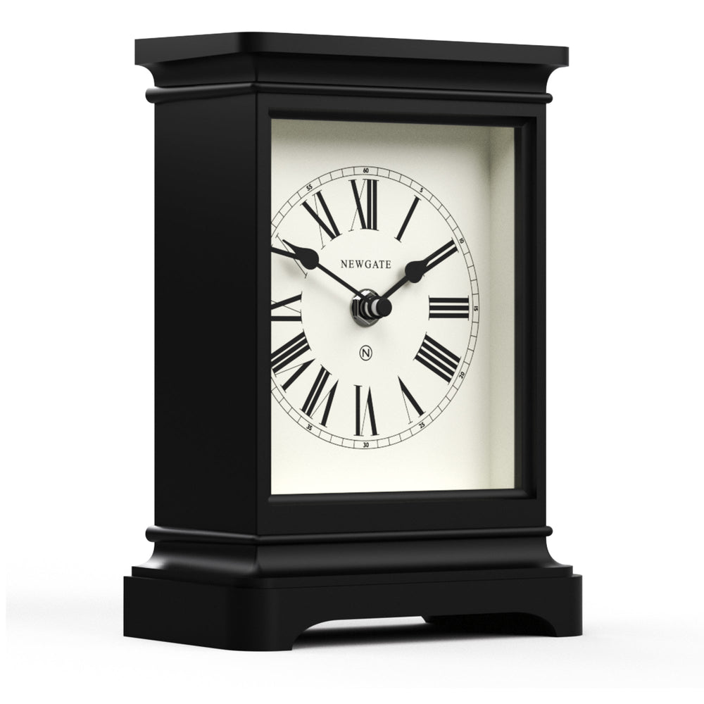 Newgate Time Lord Mantel Clock Black 22cm NGMAN/TLOR187CK 2