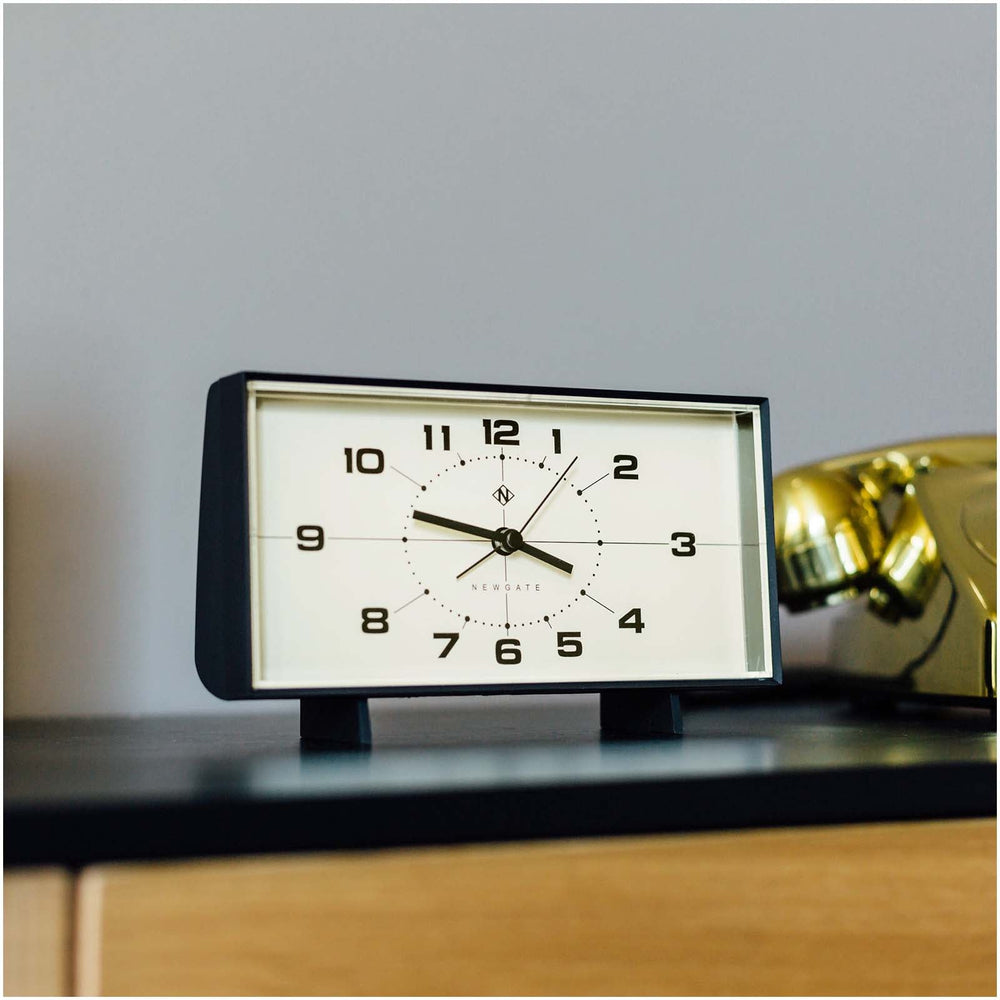 Newgate Wideboy Alarm Clock Black 21cm NGWIDE453K 3