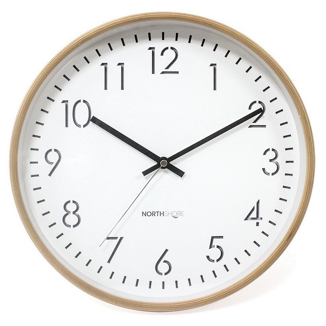 North Shore Bentwood Classic Wall Clock 32cm 64010 1