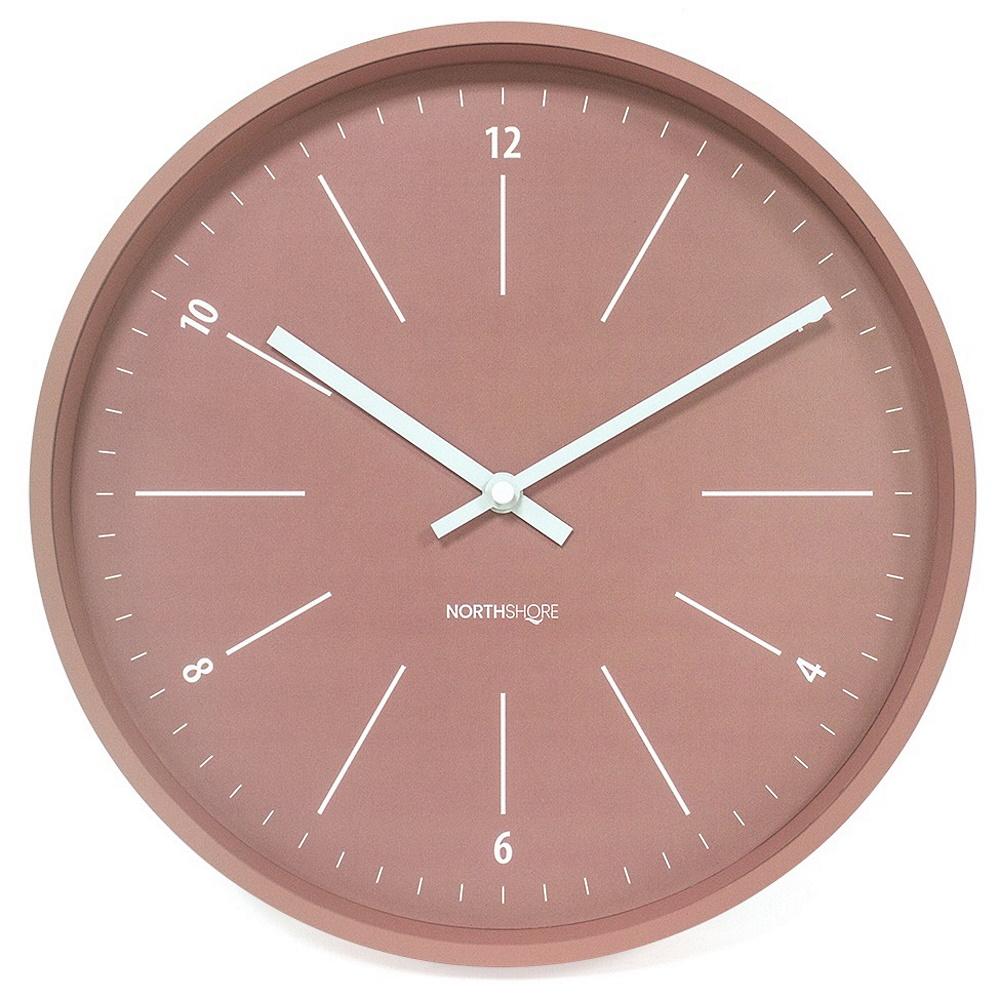 North Shore Cassie Chic Wall Clock Dust Pink 32cm 64005 1