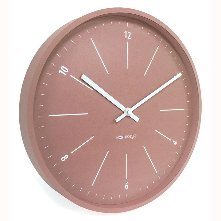 North Shore Cassie Chic Wall Clock Dust Pink 32cm 64005 2