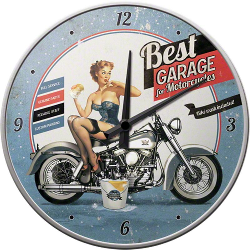 Nostalgic Art Best Garage Wall Clock 30cm 5151043 1