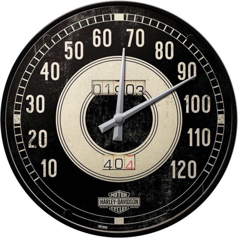 Nostalgic Art Harley Davidson Speedo Wall Clock 30cm 5151084 1