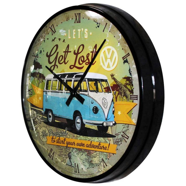 Nostalgic Art VW Get Lost Wall Clock 30cm 5151058 2