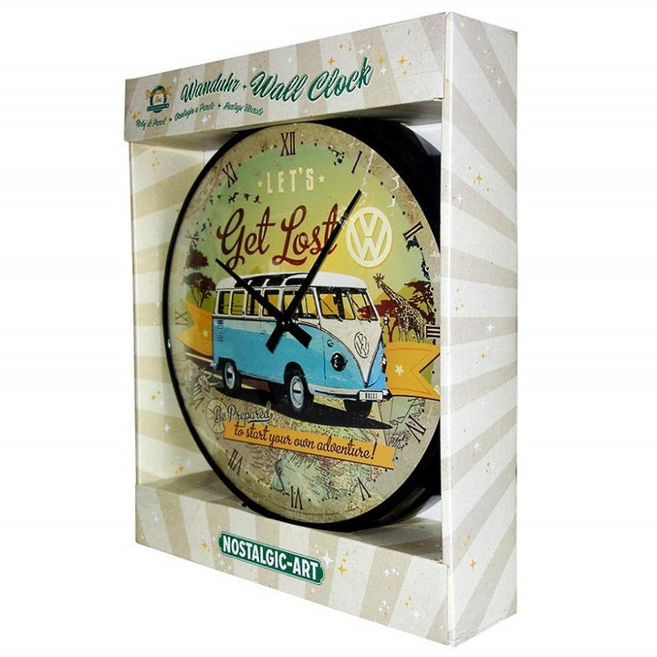 Nostalgic Art VW Get Lost Wall Clock 30cm 5151058 3